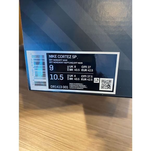 Nike Cortez SP Union Off Noir Green Blue Men size 9 DR1413-001 New main image 9